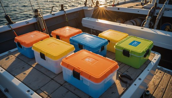 Boîtes à leurres étanches et gilets de flottabilité certifiés