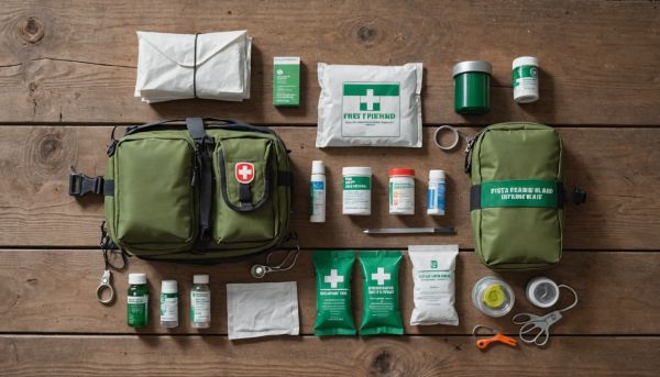 Trousse de secours et matériel léger pour baroudeurs nomades